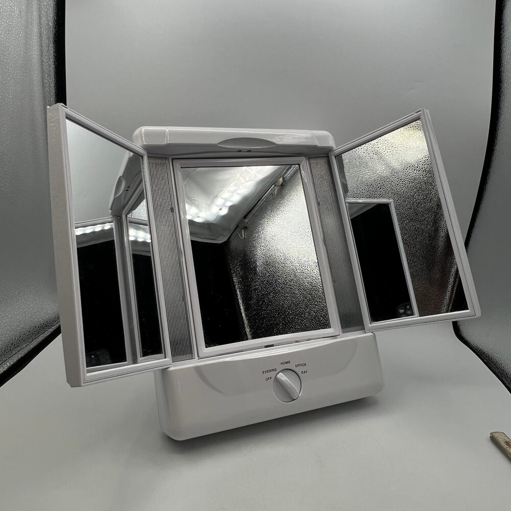 Conair Lighted Magnified Makeup Mirror Vanity 4 Settings TM7LX Tested